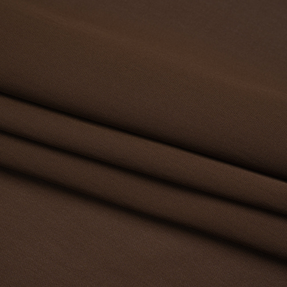 Silk Double Georgette - Chocolate - Premium Collection