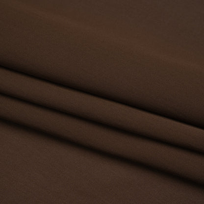 Silk Double Georgette - Chocolate - Premium Collection