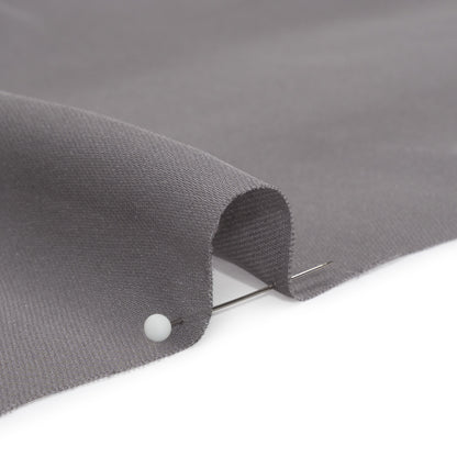 Silk Double Georgette - Dark Silver - Premium Collection