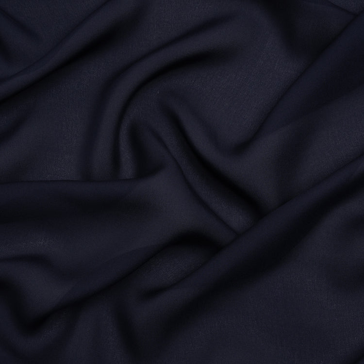 template--25130090922057__main-Silk Double Georgette - Navy - Premium Collection