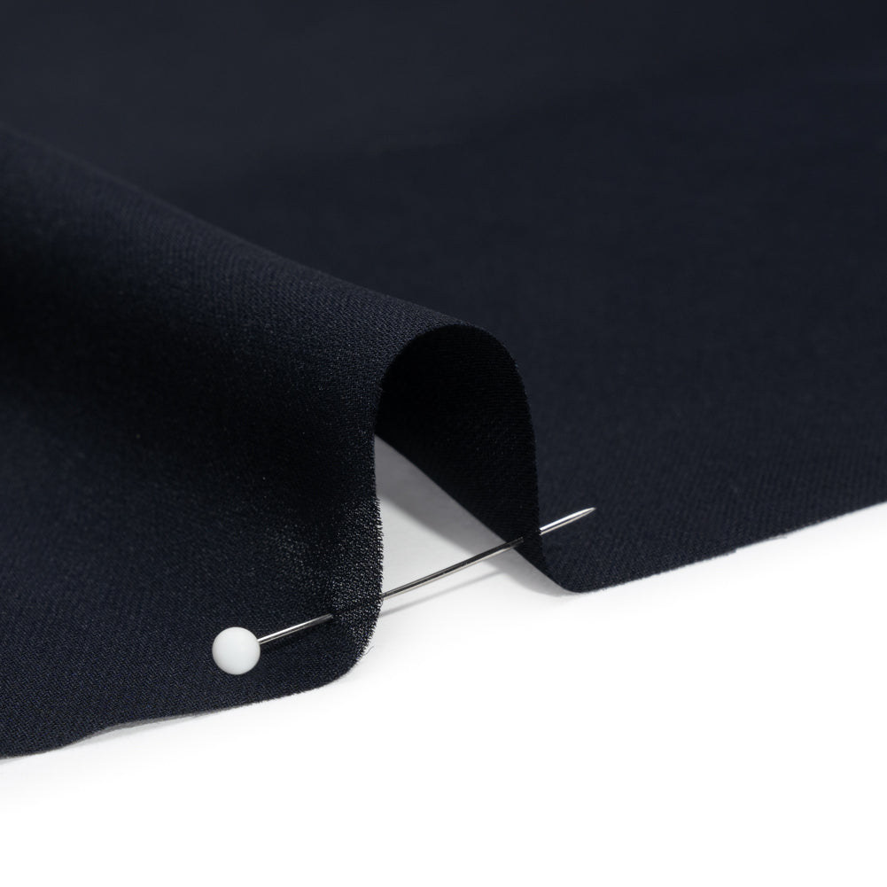 Silk Double Georgette - Midnight - Premium Collection