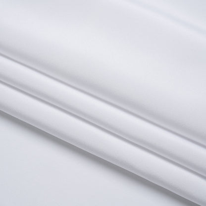 Crepé de seda de 4 capas, 112 cm (44") - Blanco brillante - Colección Premium