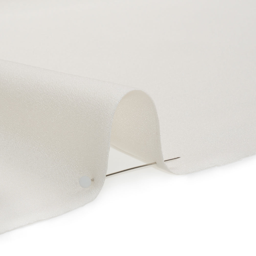 Silk 4-Ply Crepe 44" - Antique White - Premium Collection