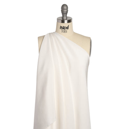 Silk 4-Ply Crepe 44" - Antique White - Premium Collection