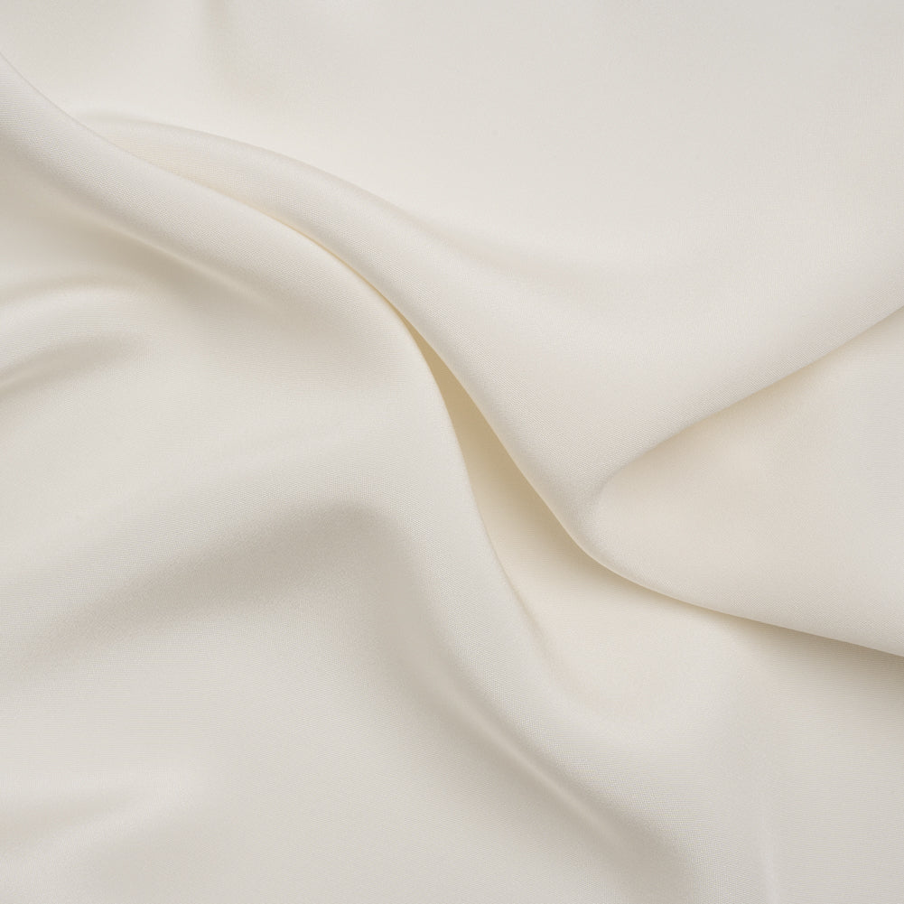 Silk 4-Ply Crepe 44" - Antique White - Premium Collection