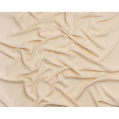 Silk 4-Ply Crepe 44" - Tapioca - Premium Collection