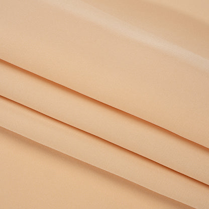 Silk 4-Ply Crepe 44" - Ecru - Premium Collection Folded