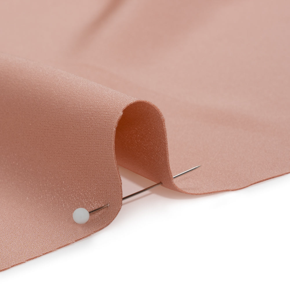 Silk 4-Ply Crepe 44" - Blush - Premium Collection