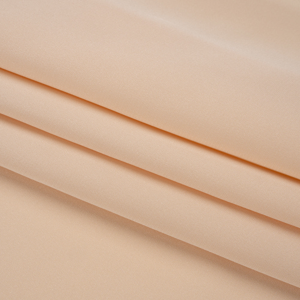 Silk 4-Ply Crepe 44" - Cream Pink - Premium Collection Folded