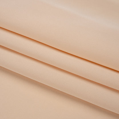 Silk 4-Ply Crepe 44" - Cream Pink - Premium Collection Folded