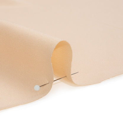 Silk 4-Ply Crepe 44" - Cream Pink - Premium Collection Detail