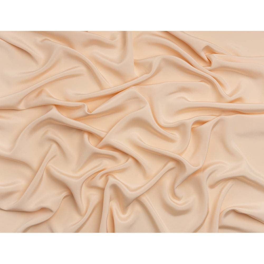 Silk 4-Ply Crepe 44" - Cream Pink - Premium Collection - Full