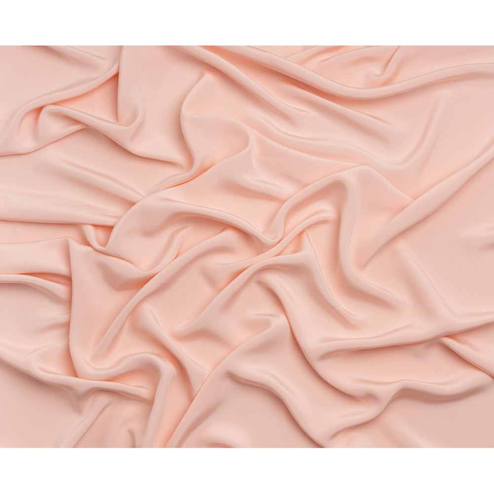 Crepé de seda de 4 capas, 44 pulgadas - Rosa velada - Colección Premium