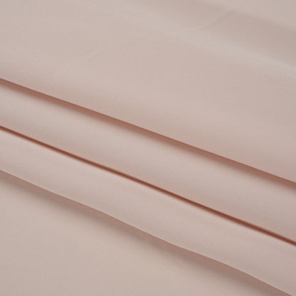 Silk 4-Ply Crepe 44" - Cradle Pink - Premium Collection