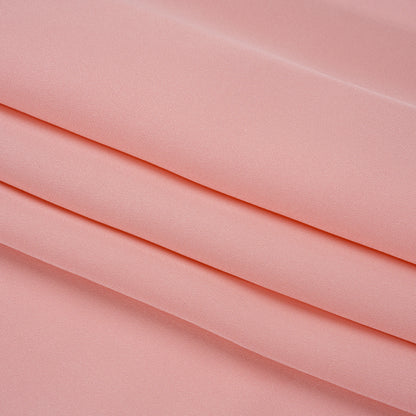 Silk 4-Ply Crepe 44" - Candy Pink - Premium Collection Folded