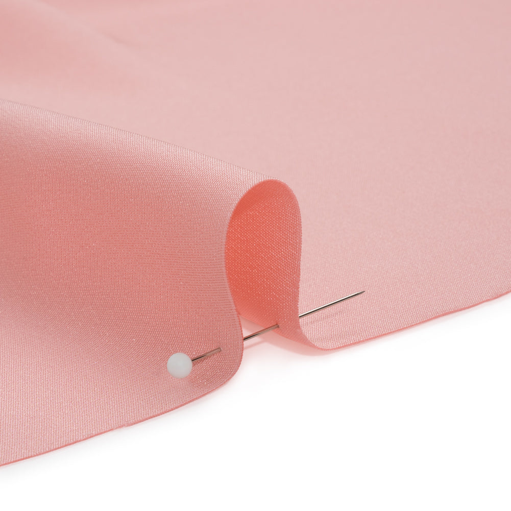 Silk 4-Ply Crepe 44" - Candy Pink - Premium Collection Detail
