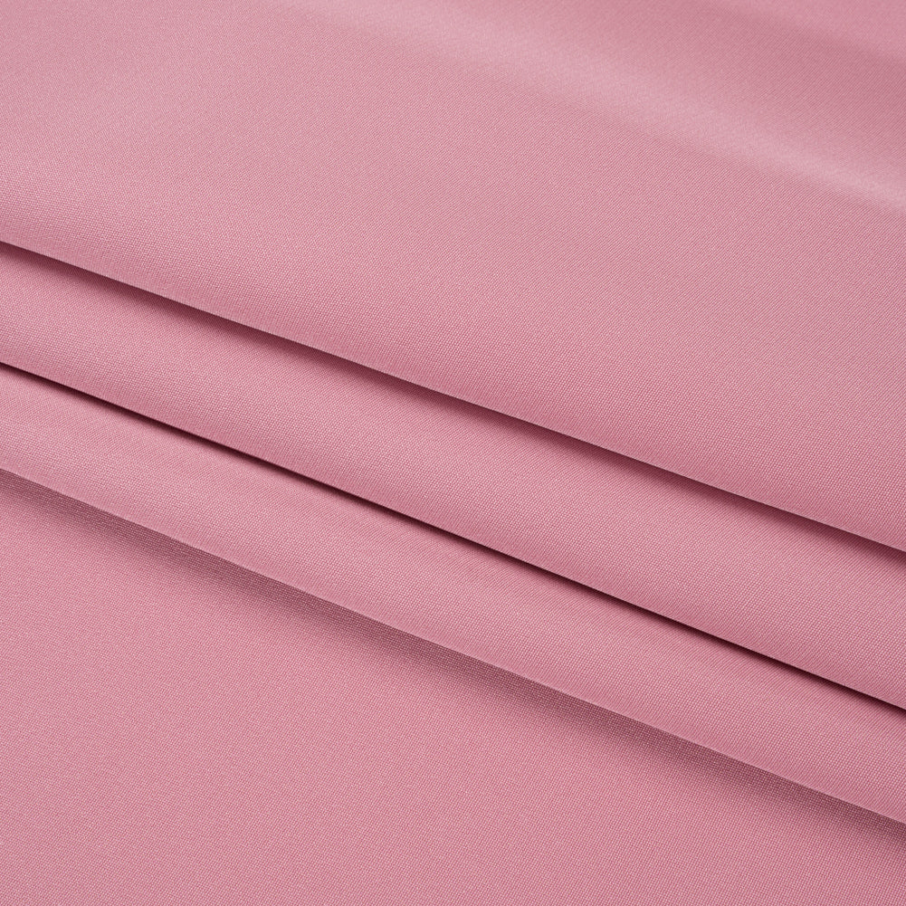 Silk 4-Ply Crepe 44" - Polignac Pink - Premium Collection Folded