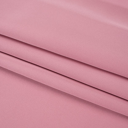 Silk 4-Ply Crepe 44" - Polignac Pink - Premium Collection Folded