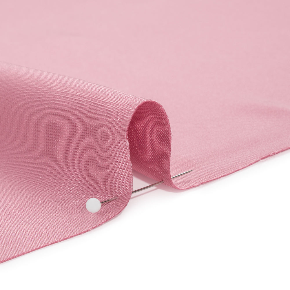 Silk 4-Ply Crepe 44" - Polignac Pink - Premium Collection Detail