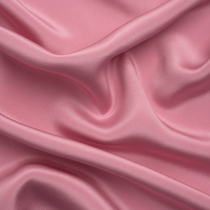 Silk 4-Ply Crepe 44" - Polignac Pink - Premium Collection