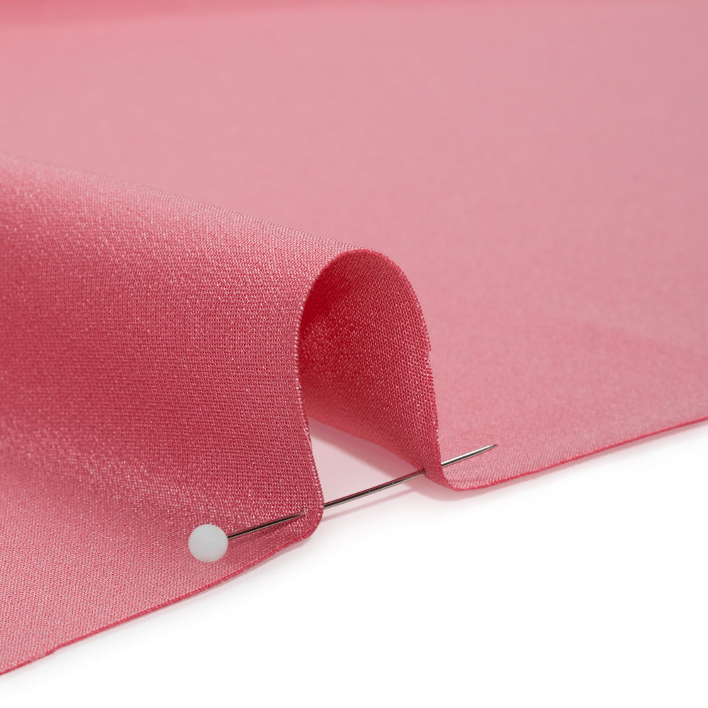 Silk 4-Ply Crepe 44" - Rapture Rose - Premium Collection Detail