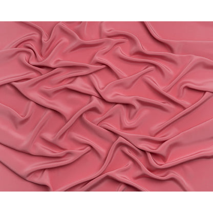 Silk 4-Ply Crepe 44" - Rapture Rose - Premium Collection - Full