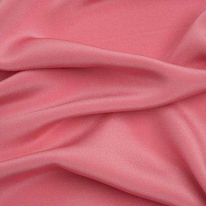 Silk 4-Ply Crepe 44" - Rapture Rose - Premium Collection