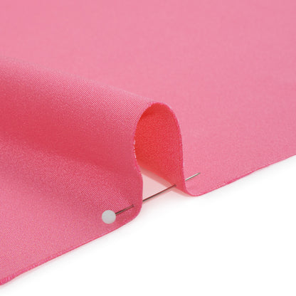 Silk 4-Ply Crepe 44" - Carmine Rose - Premium Collection Detail