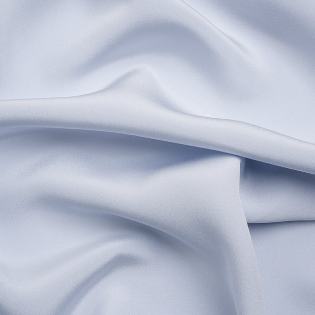 Silk 4-Ply Crepe 44" - Icelandic Blue - Premium Collection