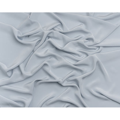 Silk 4-Ply Crepe 44" - Gray Dawn - Premium Collection - Full