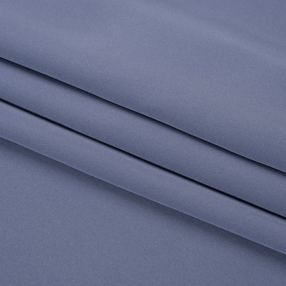 Silk 4-Ply Crepe 44" - Infinity Blue - Premium Collection