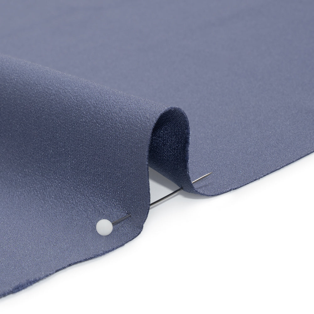 Silk 4-Ply Crepe 44" - Infinity Blue - Premium Collection