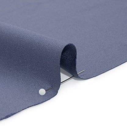 Silk 4-Ply Crepe 44" - Infinity Blue - Premium Collection