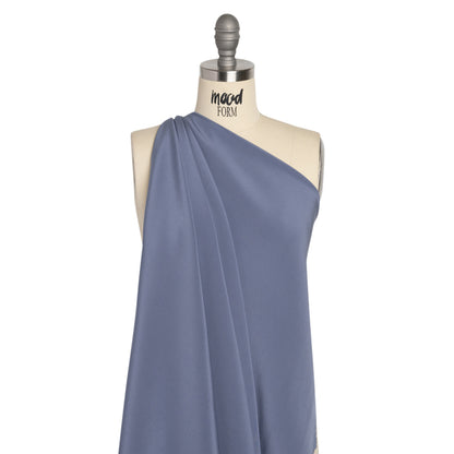 Silk 4-Ply Crepe 44" - Infinity Blue - Premium Collection