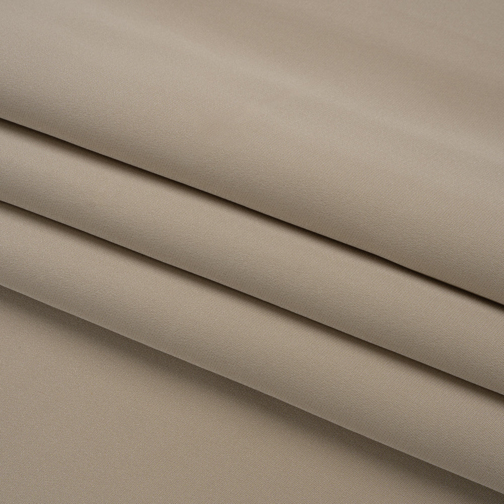 Silk 4-Ply Crepe 44" - Feather Gray - Premium Collection