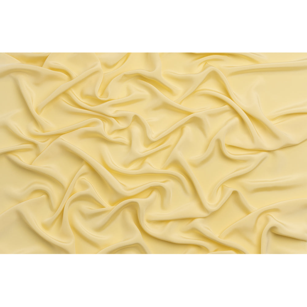 Silk 4-Ply Crepe 44" - French Vanilla - Premium Collection