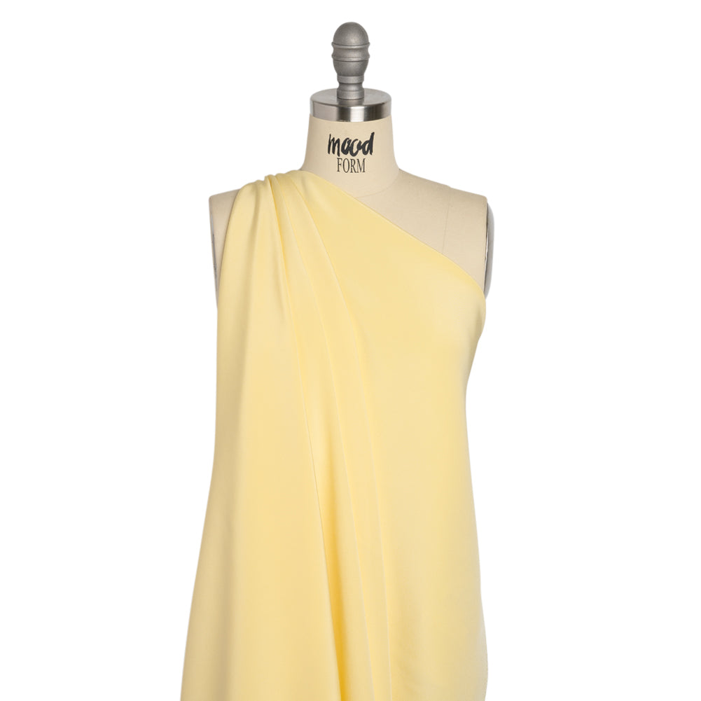 Silk 4-Ply Crepe 44" - French Vanilla - Premium Collection