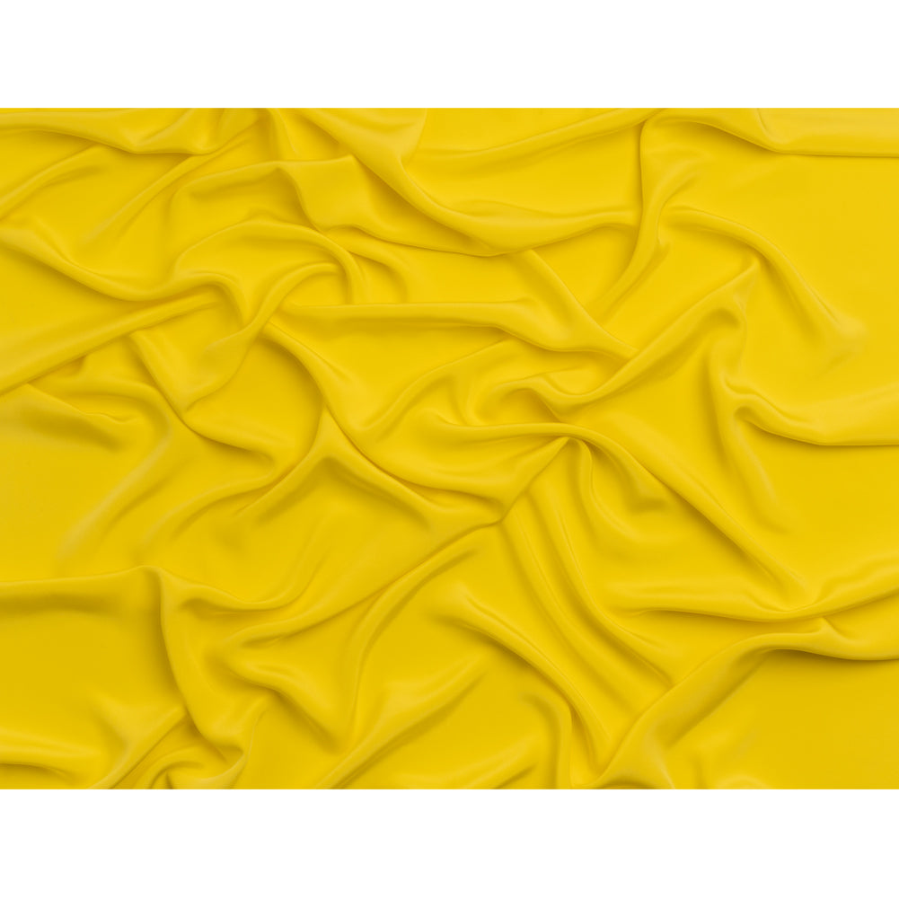 Silk 4-Ply Crepe 44" - Buttercup Yellow - Premium Collection - Full