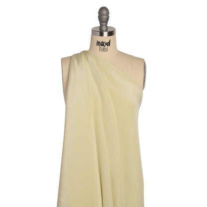Silk 4-Ply Crepe 44" - Young Wheat - Premium Collection Drape