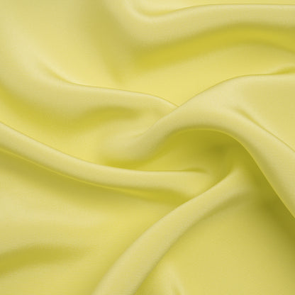 Silk 4-Ply Crepe 44" - Sunny Lime - Premium Collection