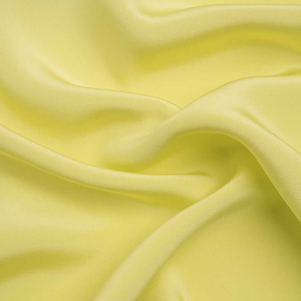 Silk 4-Ply Crepe 44" - Sunny Lime - Premium Collection