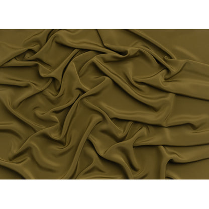 Silk 4-Ply Crepe 44" - Fir Green - Premium Collection - Full