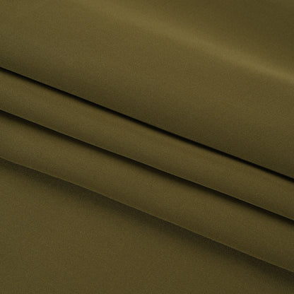 Silk 4-Ply Crepe 44" - Olive Green - Premium Collection
