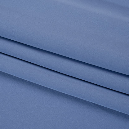Silk 4-Ply Crepe 44" - Regatta Blue - Premium Collection