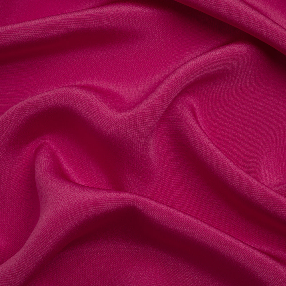 Silk 4-Ply Crepe 44" - Magenta Haze - Premium Collection