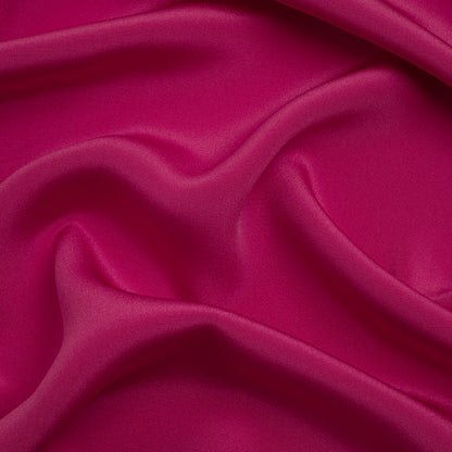 Silk 4-Ply Crepe 44" - Magenta Haze - Premium Collection