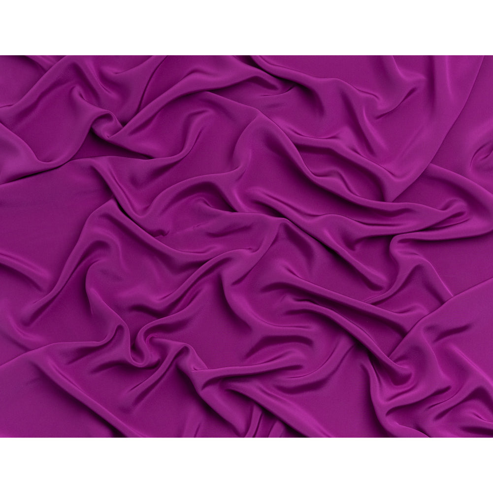 Silk 4-Ply Crepe 44" - Sparkling Purple - Premium Collection - Full
