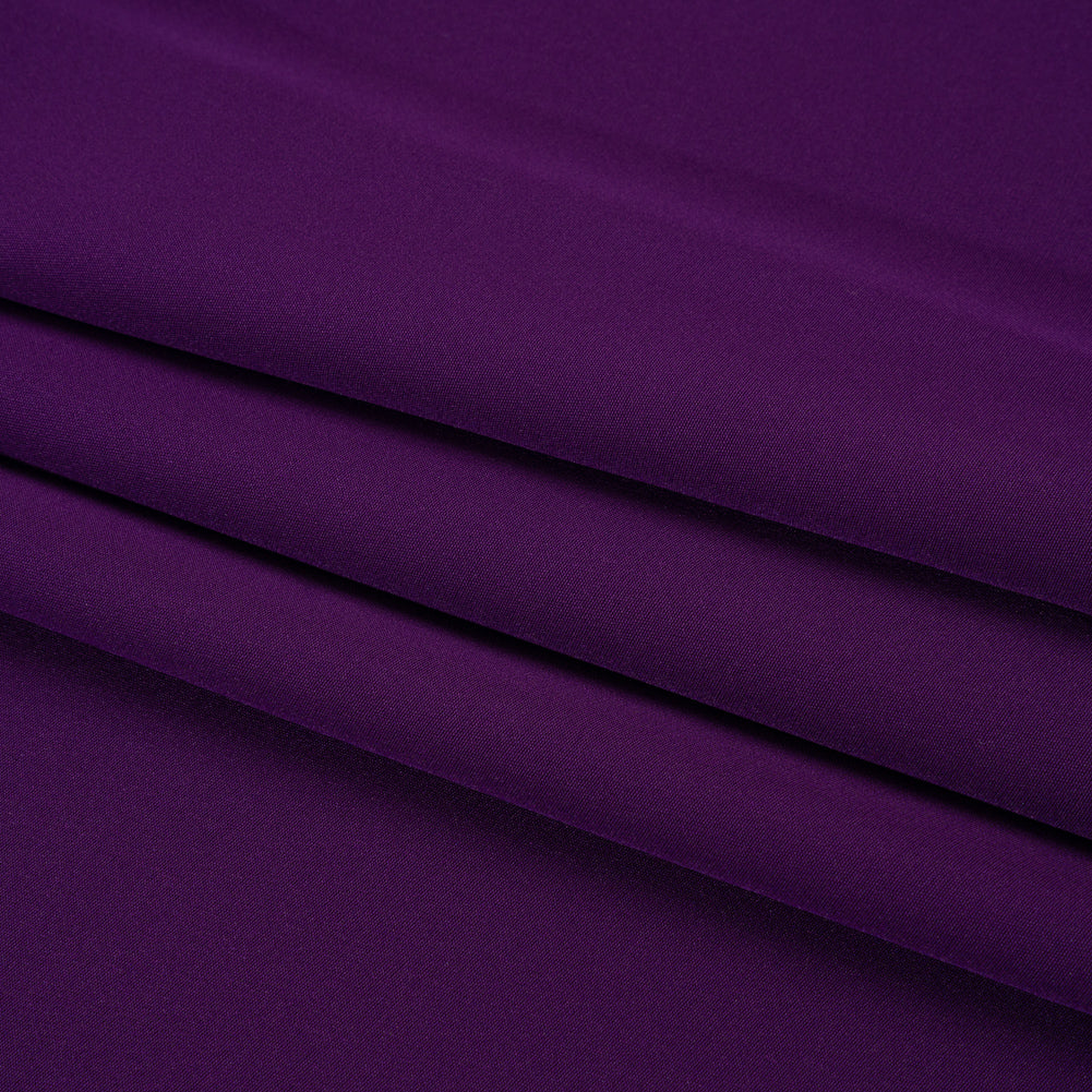 Crepé de seda de 4 capas, 44 pulgadas - Púrpura Majestad - Colección Premium