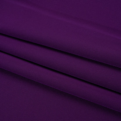 Crepé de seda de 4 capas, 44 pulgadas - Púrpura Majestad - Colección Premium