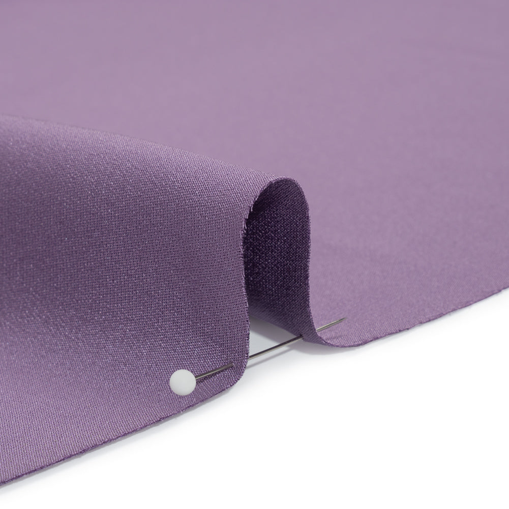 Silk 4-Ply Crepe 44" - Dusk Mauve - Premium Collection